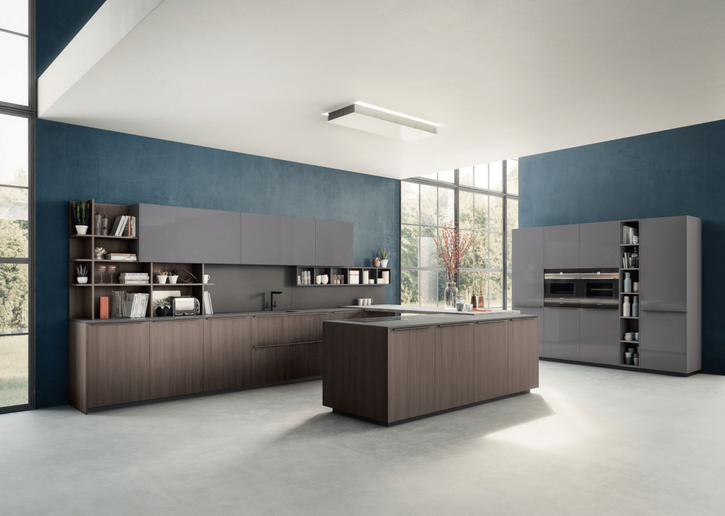 Cuisines Zecchinon - Modèle Alexia avec ilot central