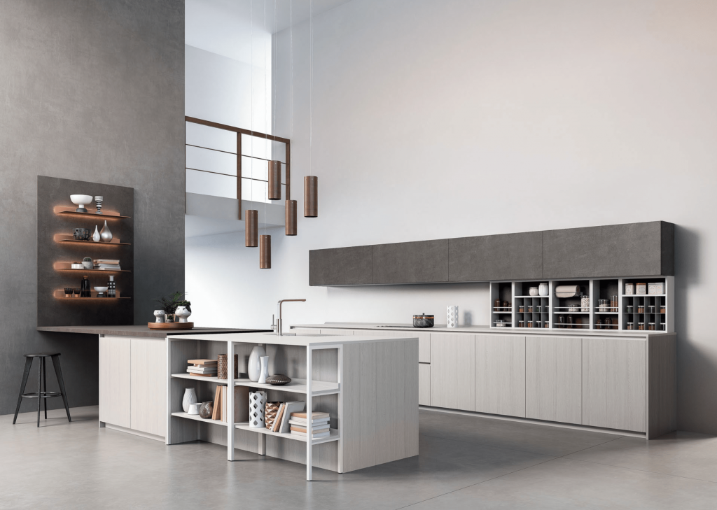 Cuisines Zecchinon - Modèle Helene double face