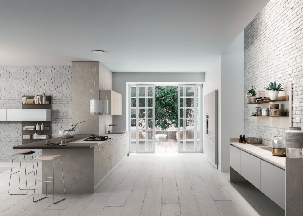 Cuisines Zecchinon - Modèle Helene avec extérieur