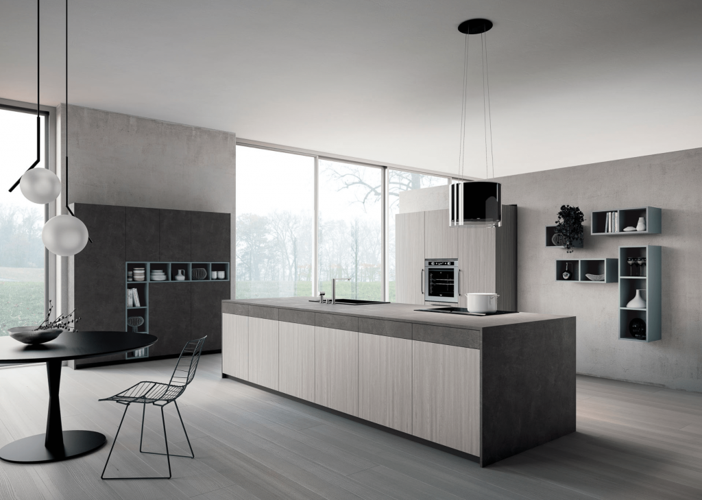 Cuisines Zecchinon - Modèle Helene avec ilot central