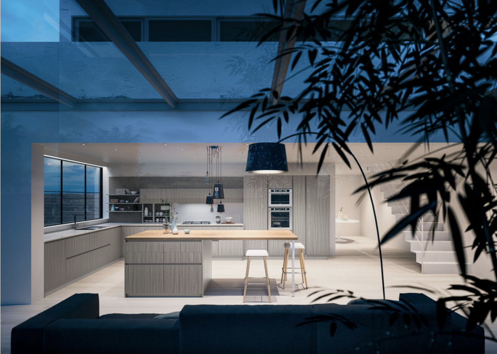 Cuisines Zecchinon - Modèle Helene ouverte