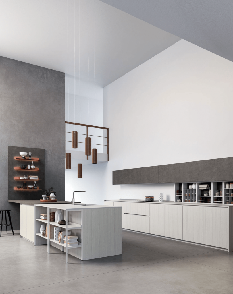 Cuisines Zecchinon - Modèle Helene grand espace