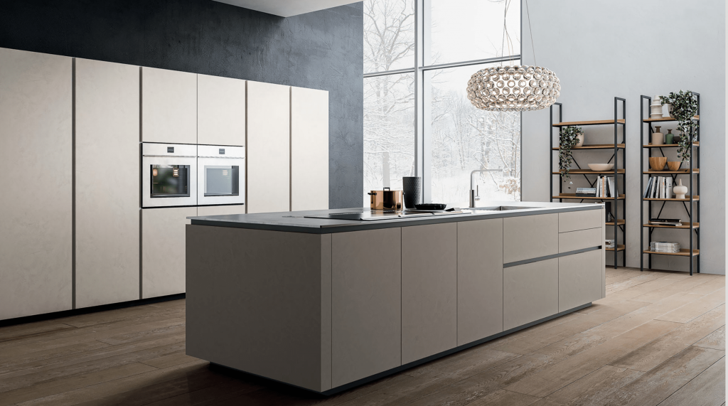 Cuisines Zecchinon - Modèle K105 avec ilot central