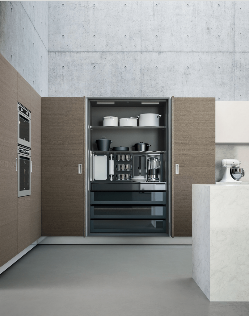 Cuisines Zecchinon - Modèle K105 placard de rangement