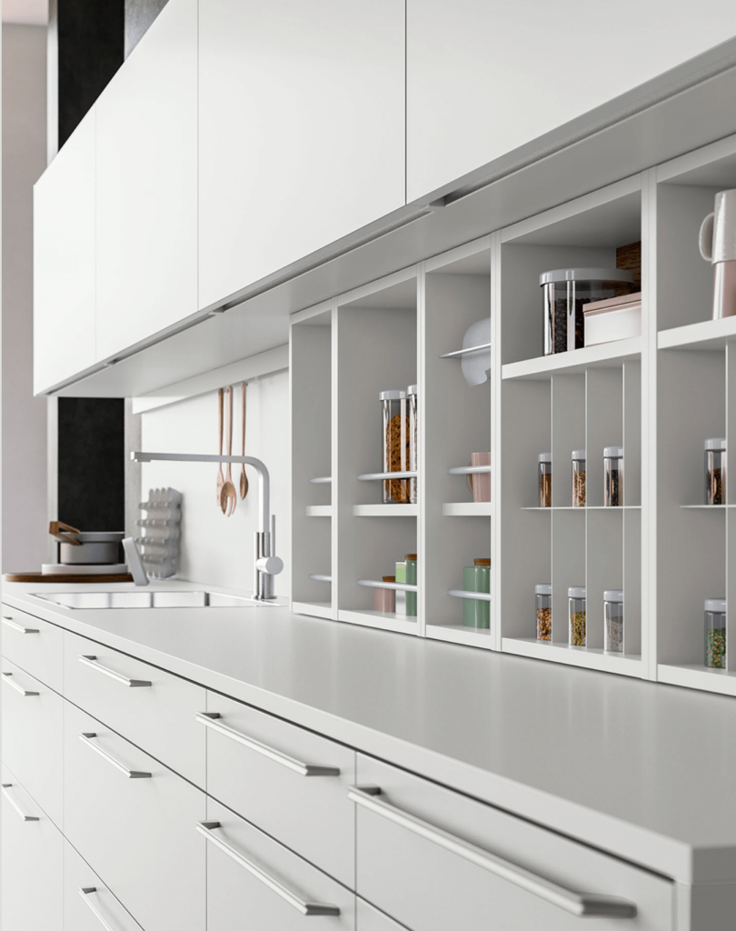 Cuisines Zecchinon - Modèle K105 avec rangements