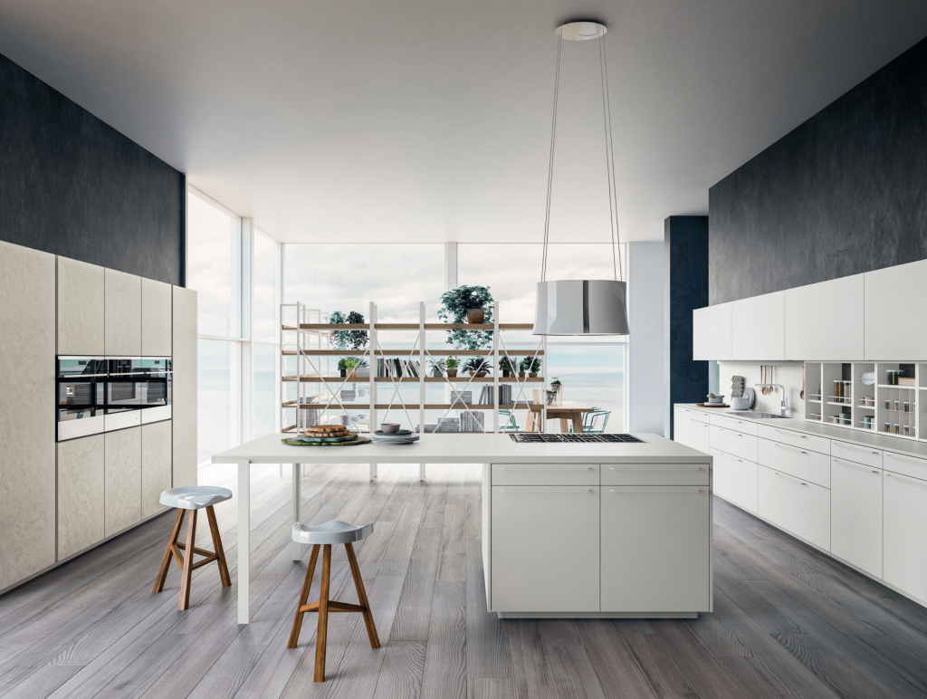 Cuisines Zecchinon - Modèle K105 avec hôte de cuisson