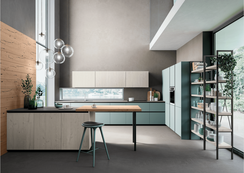 Cuisines Zecchinon - Modèle Sharon espace ouvert