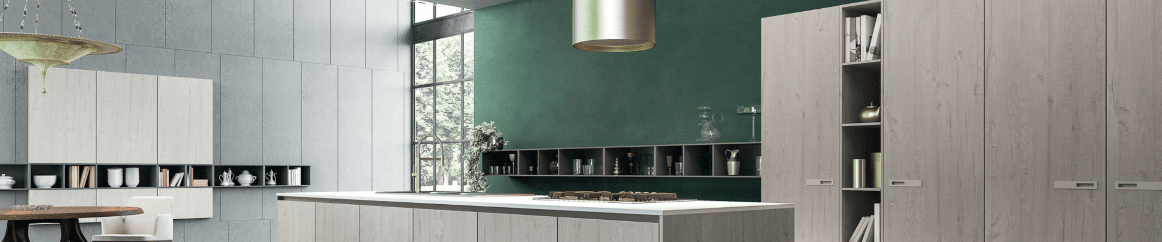 Cuisines Zecchinon - Modèle Sharon grand espace