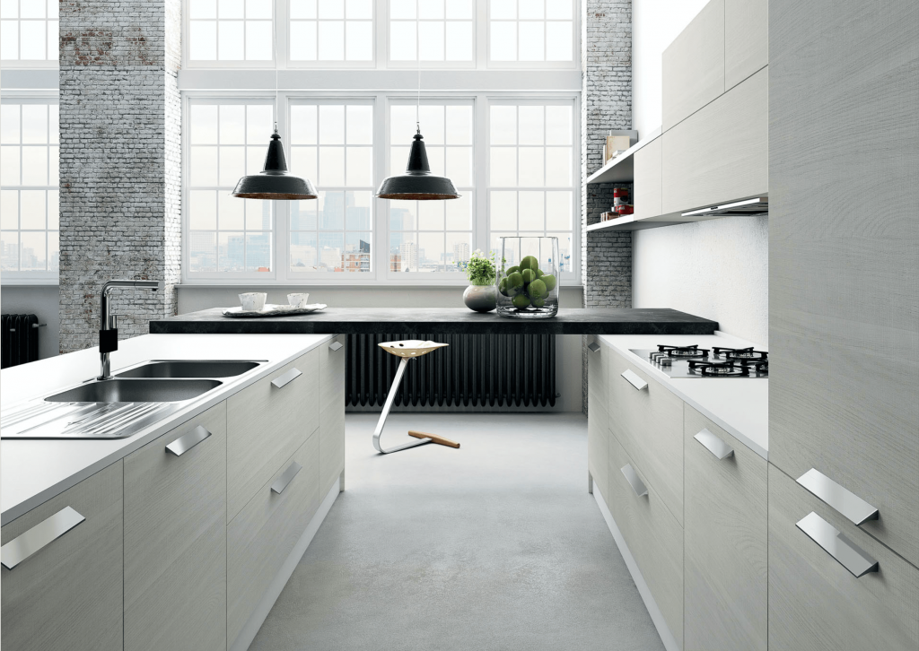 Cuisines Zecchinon - Modèle Tiffany double face