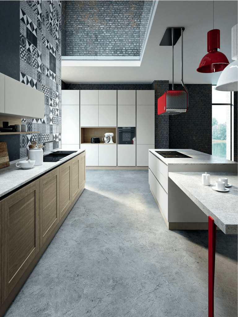 Cuisines Zecchinon - Modèle Tiffany couleurs vives