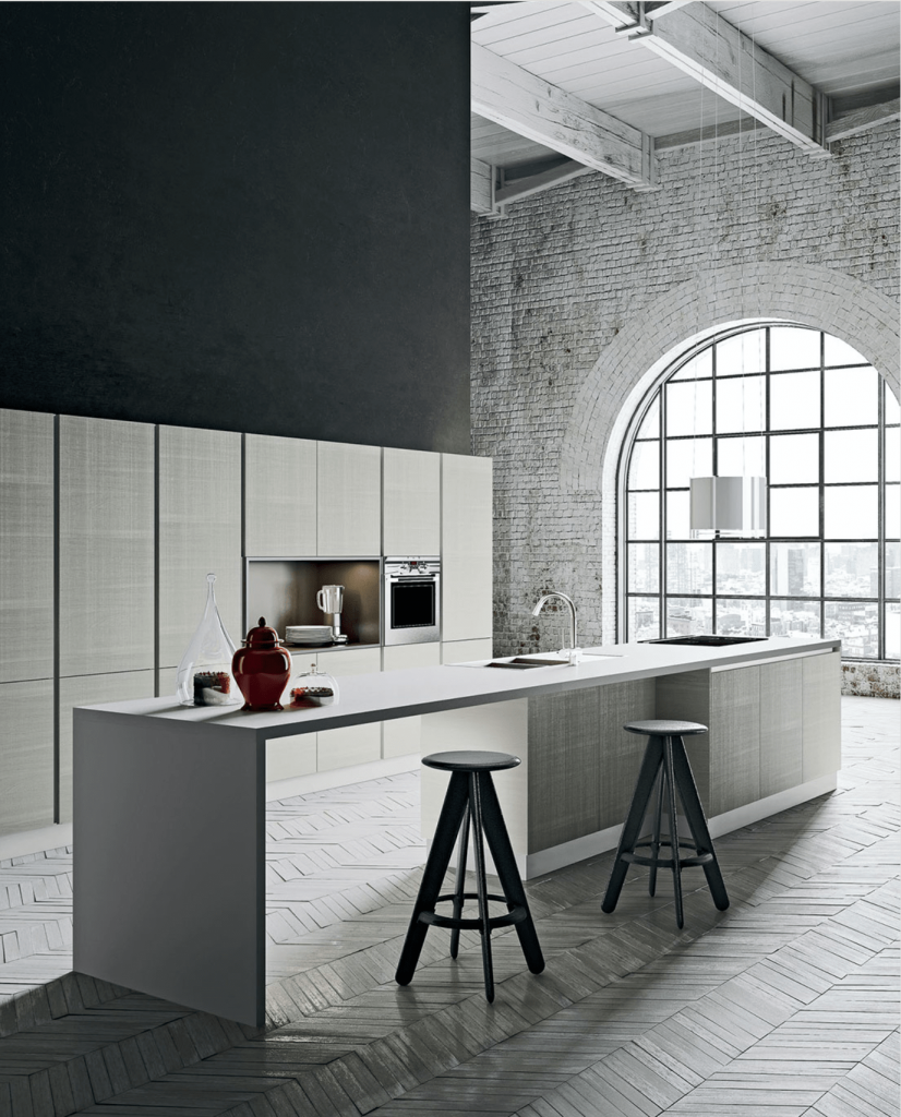 Cuisines Zecchinon - Modèle Tiffany cuisine ouverte