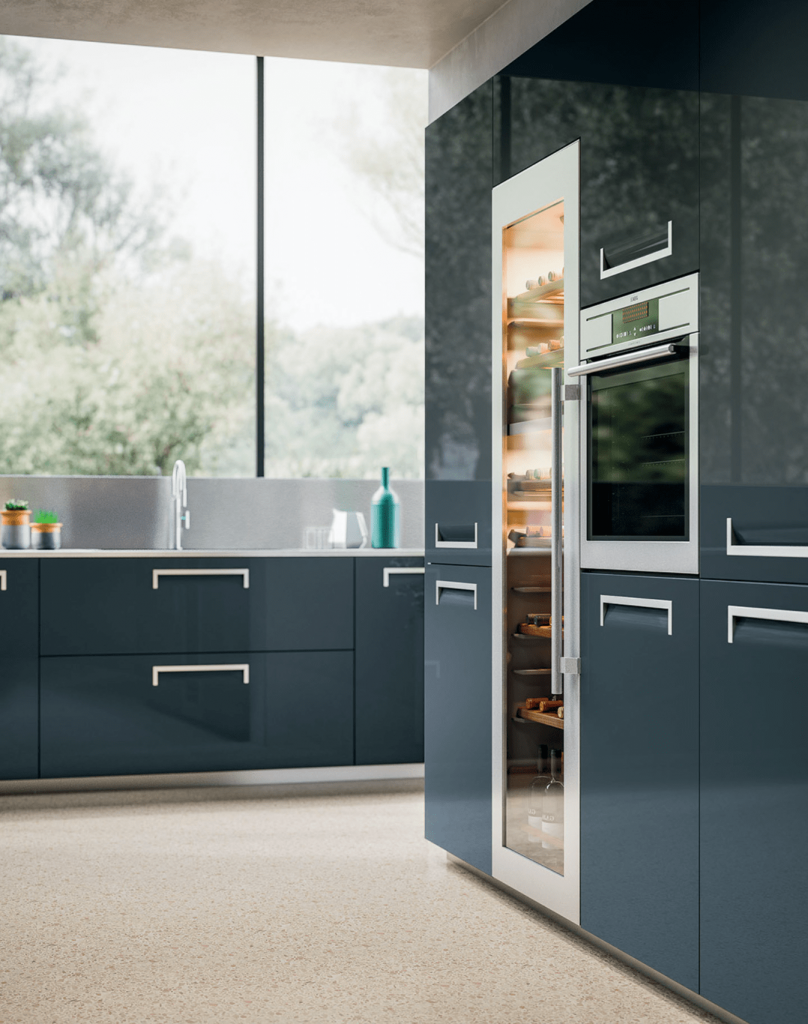 Cuisines Zecchinon - Modèle Kiss frigo intégré