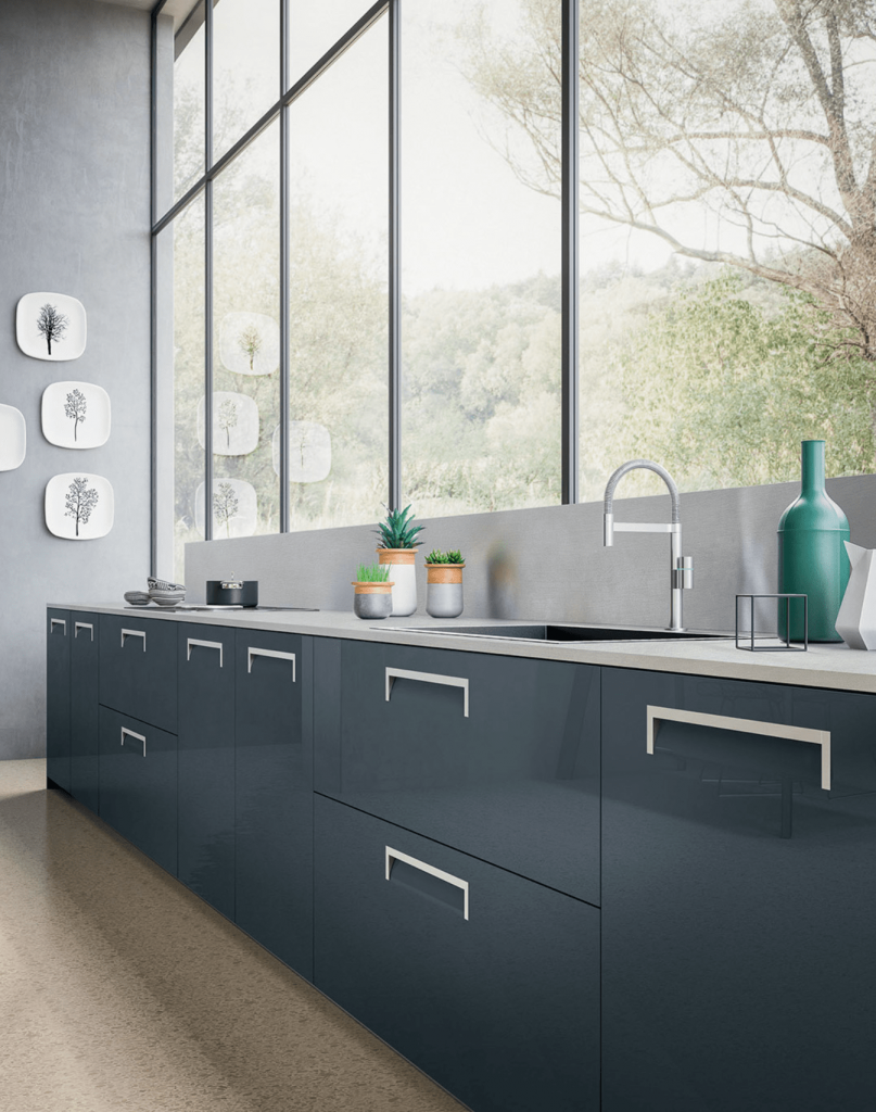 Cuisines Zecchinon - Modèle Kiss avec grandes ouvertures