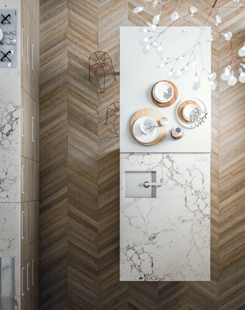 Cuisines Zecchinon - Modèle Kiss avec ilot central